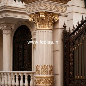 Pillar Design with Stone Finish PD-8485