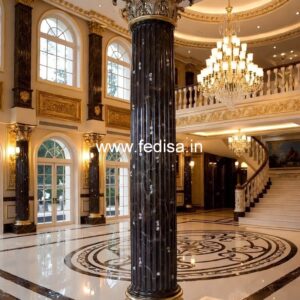 Pillar Design for Modern Villa Exterior PD-8490