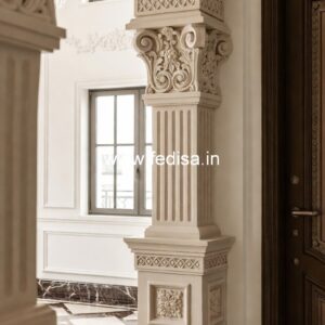 Pillar Design with Gold Finish Details PD-8496
