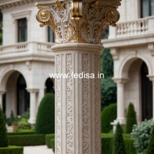 Pillar Design Ideas with Marble Texture PD-8547
