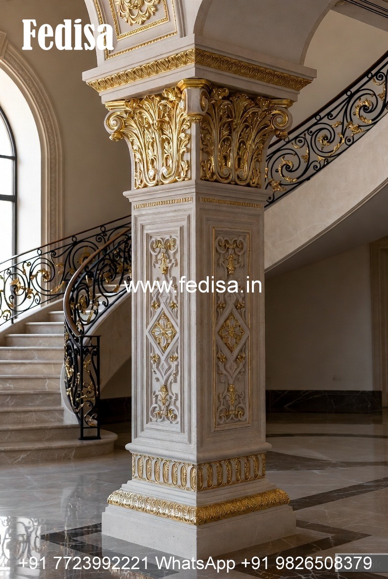 Pillar Design with Stylish Elements PD-8573