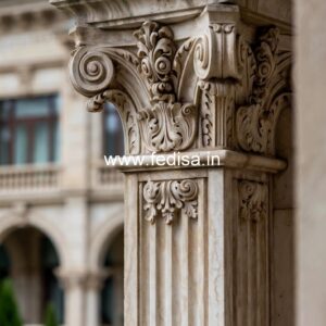 Wooden Column Design for Luxury Home Decor PD-8843