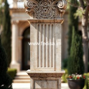 Carved Column Design for Luxury Homes PD-8852