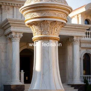 Wooden Carved Column Design Ideas PD-8864