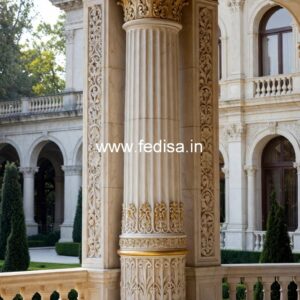 Marble Column Design for Elegant Spaces PD-8945
