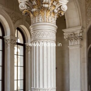 Unique Wooden Column Design PD-8964