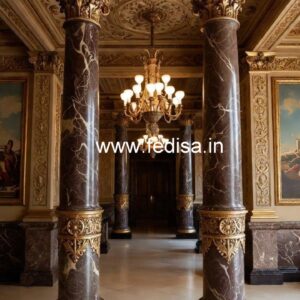 Elegant Entrance Column Design PD-1065