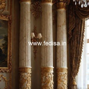 Exterior Column Design for Luxury Villas PD-1066