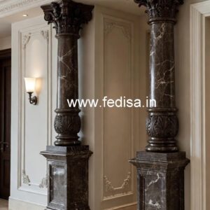Marble Column Design for Royal Homes PD-1212