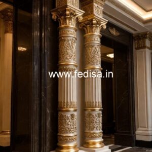 Stylish Wooden Column Design Ideas PD-1237