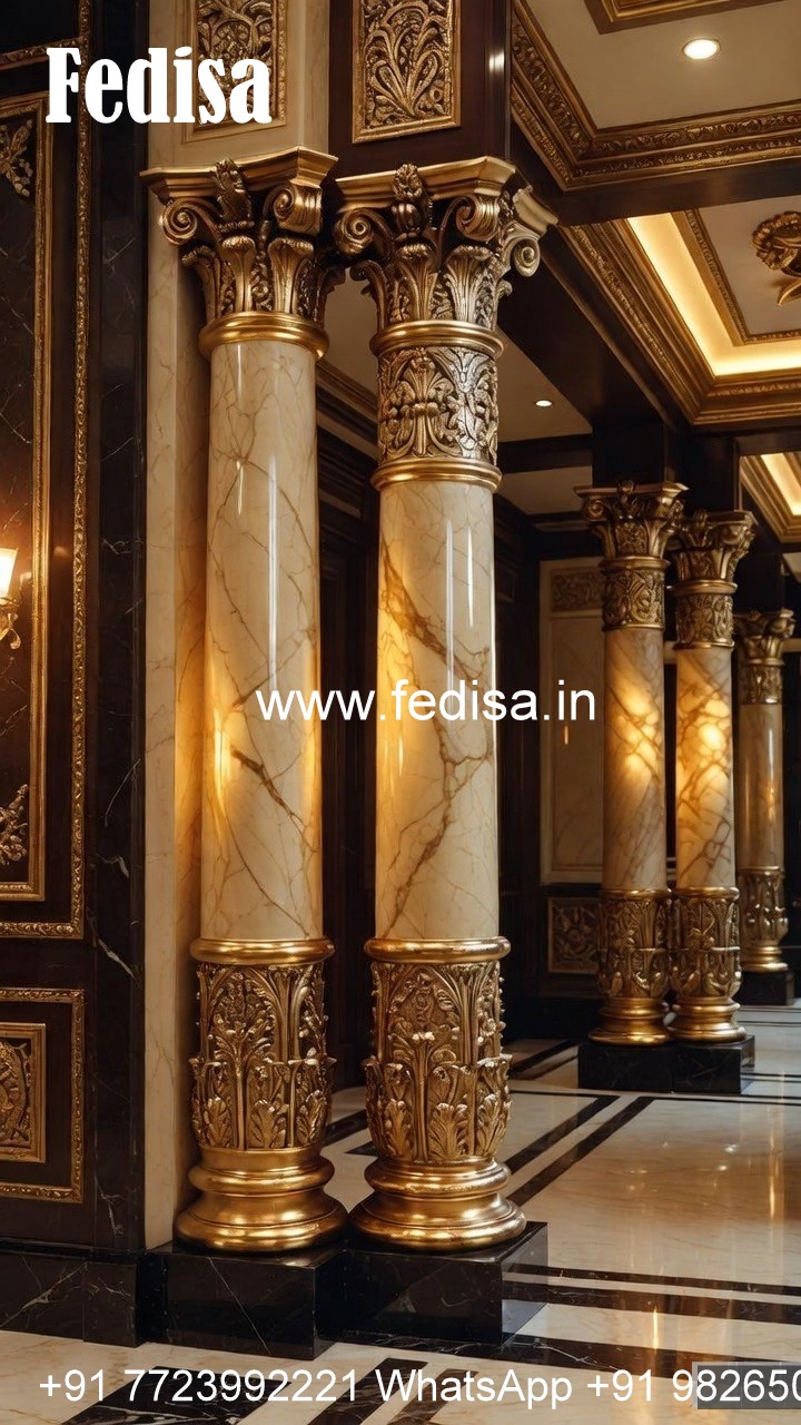 Stone Carved Pillar Design Ideas PD-1360