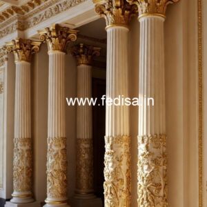 Decorative Floral Pillar Designs PD-1386