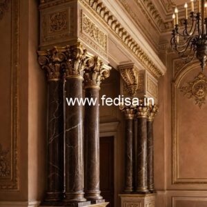 Pillar Design Ideas with Glass Elements PD-1436