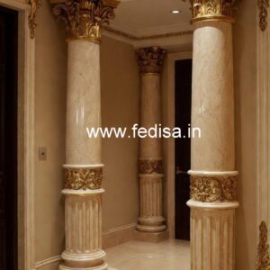 Marble Column Design Ideas for Premium Spaces PD-1788