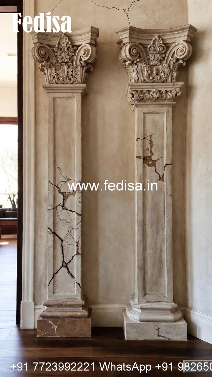 Stylish Pillar Design Ideas for Hall Decoration PD-2195