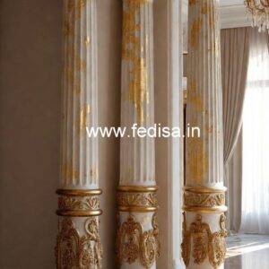 Pillar Design Ideas with Glass Elements PD-2220