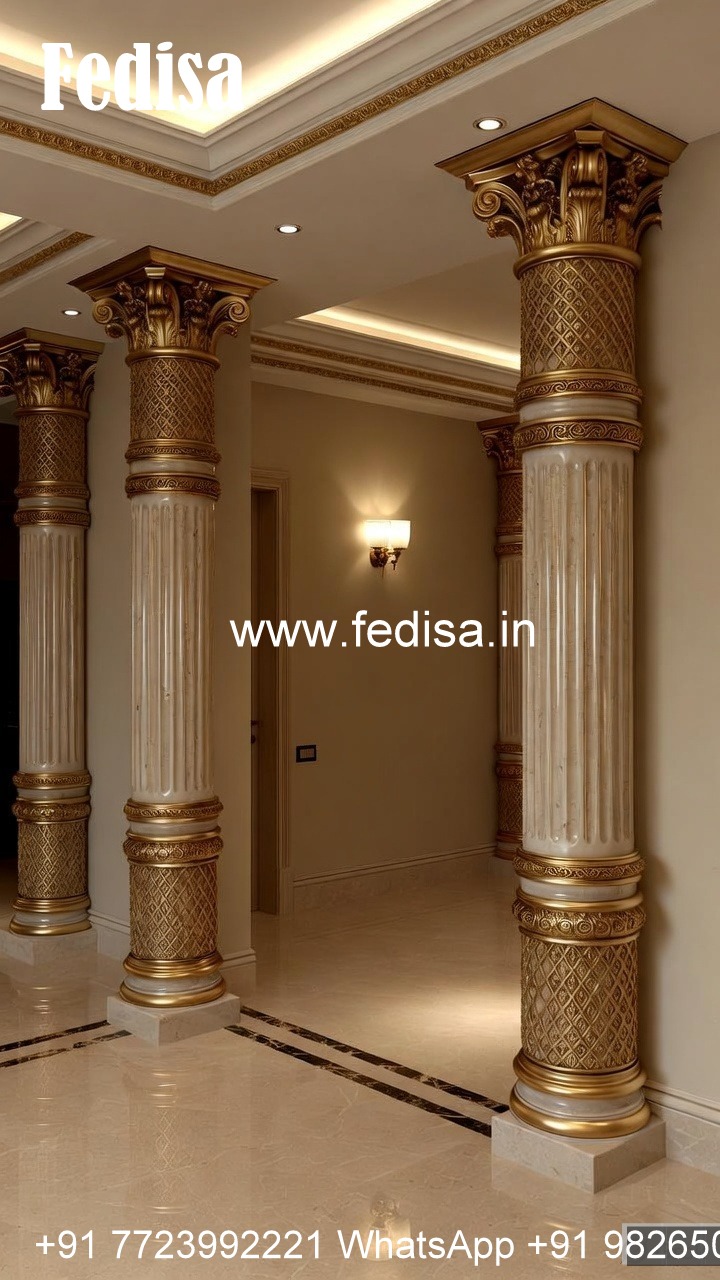 Stylish Concrete Column Design Ideas PD-2225