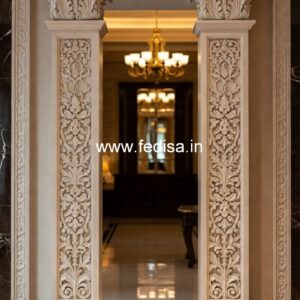 Artistic Pillar Detailing Ideas for Interiors PD-2442