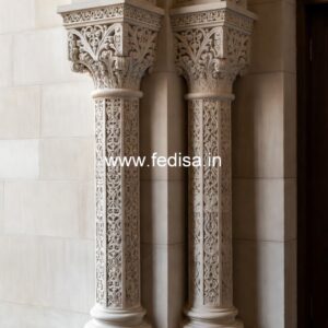 Exterior Column Design for Luxury Villas PD-2634