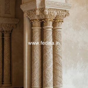 Wooden Pillar Design for Classic Look PD-2704