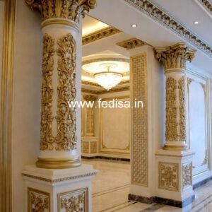 Stylish Wooden Column Design Ideas PD-2805