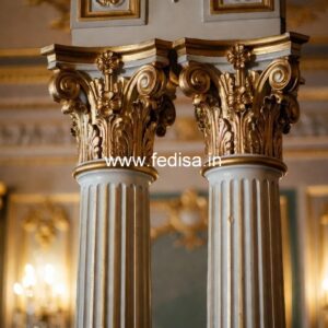 Outdoor Pillar Design for Villas PD-2933