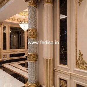 Traditional Carved Wooden Pillars PD-2952