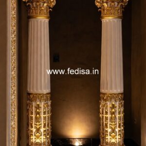 Pillar Design Ideas with Glass Elements PD-3004