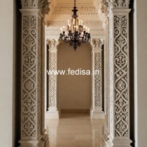 Pillar Design Ideas for Staircase Area PD-3018