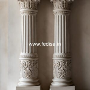 Stylish Pillar Ideas with Wood Finish PD-3042