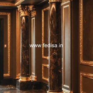 Gold Accent Pillar Designs That Scream Luxury PD-3170