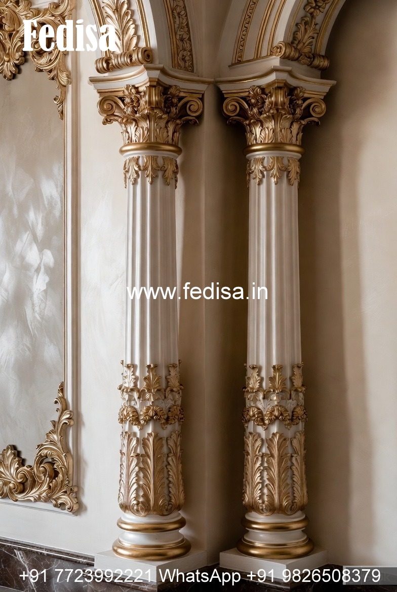 Luxury Carving Pillar Designs for Villas PD-3227