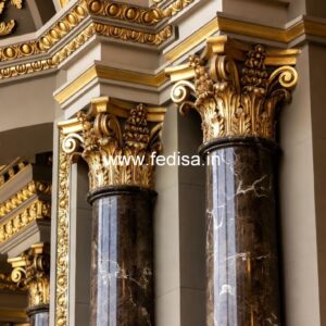 Stylish Pillar Design for Entryway PD-3584