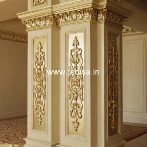 Wooden Pillar Design Ideas for Warm Interiors PD-3685