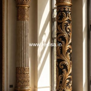 Designer Pillar Ideas for Modern Villas PD-3698