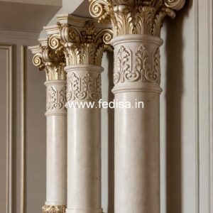 Round Column Design Ideas for Homes PD-3766