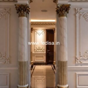 Pillar Design for Modern Villa Exterior PD-3786