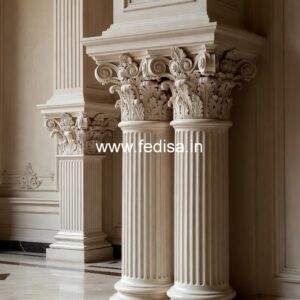 Stylish Pillar Ideas with Wood Finish PD-3826