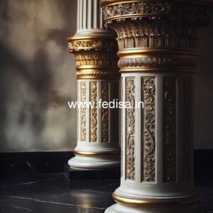 Marble Column Design Ideas for Premium Spaces PD-4140