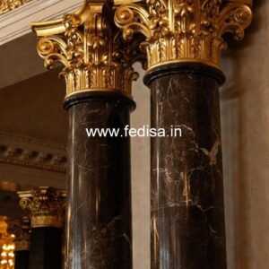 Artistic Column Design for Luxury Villas PD-4156