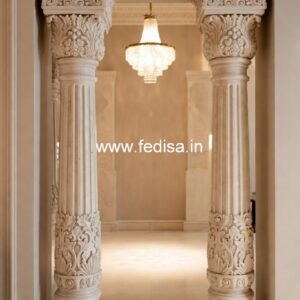 Elegant Wooden Column Design PD-4356
