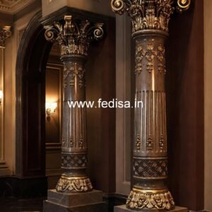 Marble Column Design Ideas for Interiors PD-4488