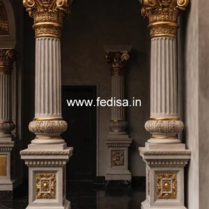 Detailed Pillar Carving Ideas PD-4526