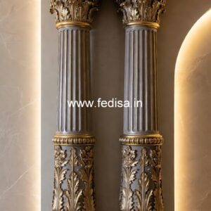 Pillar Design for Modern Villa Exterior PD-4570