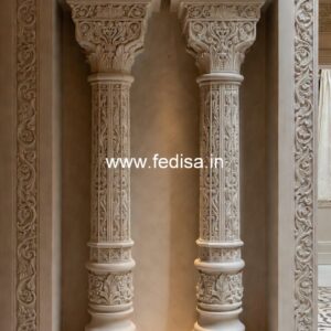Pillar Design with Gold Finish Details PD-4576