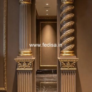 Pillar Design with Decorative Panels PD-4614