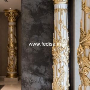 Carved Column Design for Luxury Homes PD-4932