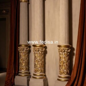 Wooden Carved Column Design Ideas PD-4944
