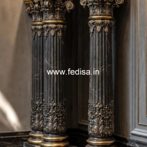 Elegant Entrance Column Design PD-4985