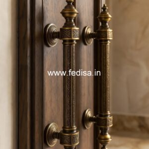 Royal Brass Door Handle Collection BDR-1019